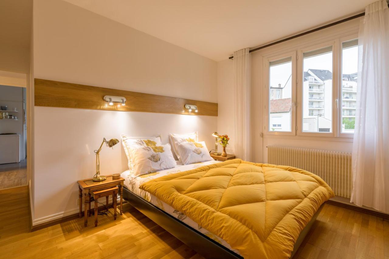 Appartement Climatise 100M2 7Mn Centre Ville Garage 5Pieces 5 Adultes Bebe Arrivee Autonome ディジョン エクステリア 写真