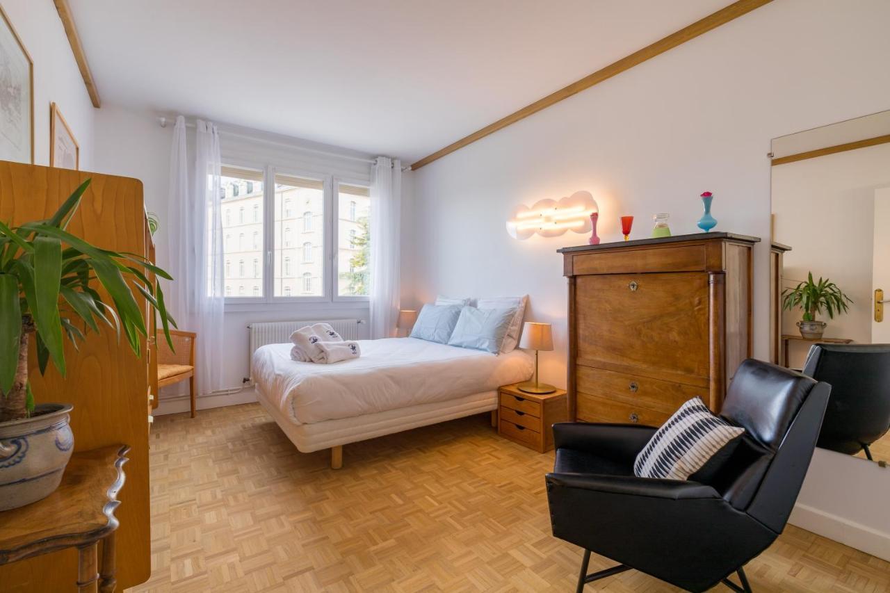 Appartement Climatise 100M2 7Mn Centre Ville Garage 5Pieces 5 Adultes Bebe Arrivee Autonome ディジョン エクステリア 写真